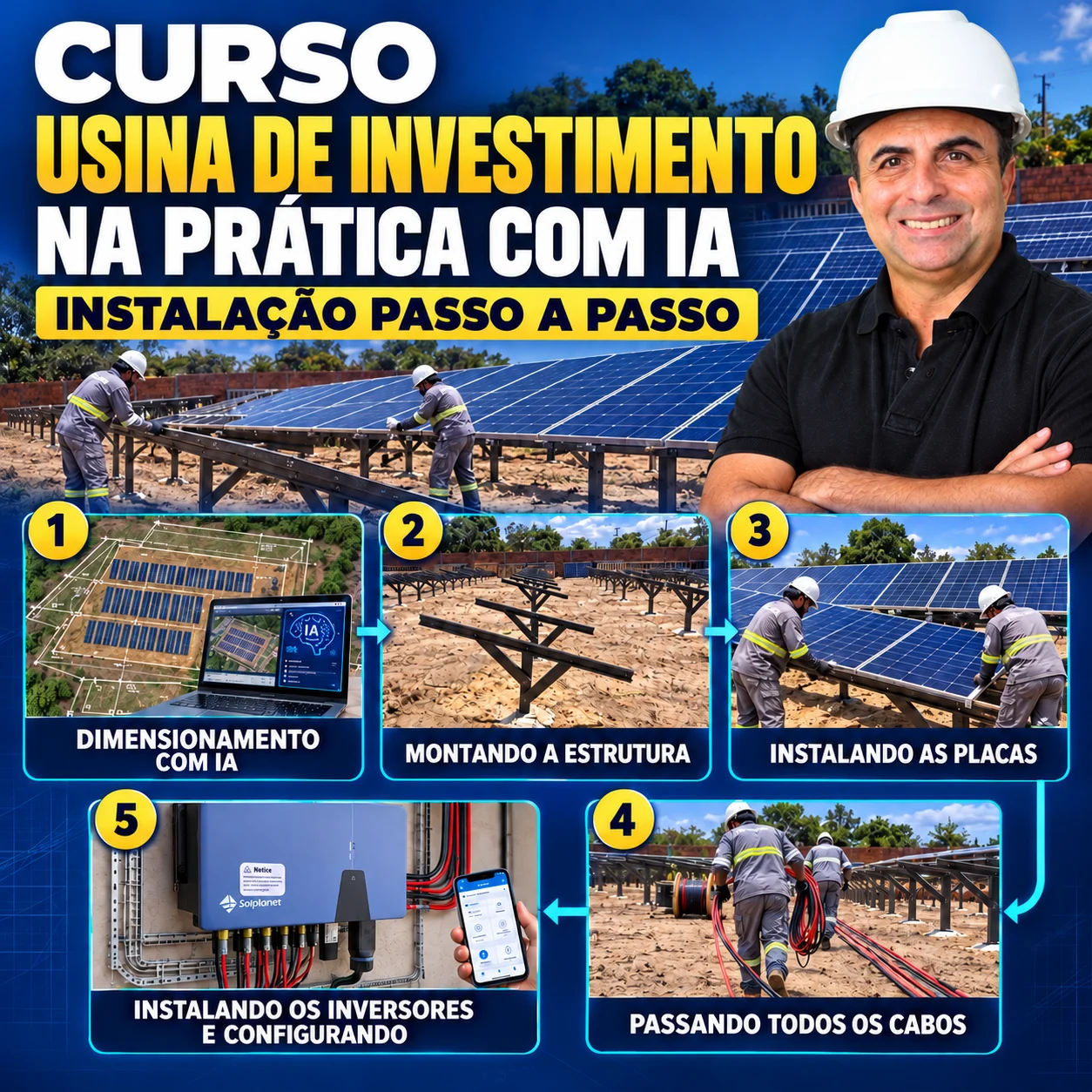 Curso Usina de Investimento na Prática com IA: instalação passo a passo